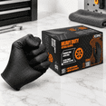 X-Large Work Safety Gloves, 10 Mil Thick Puncture-Resistant Latex-Free ...