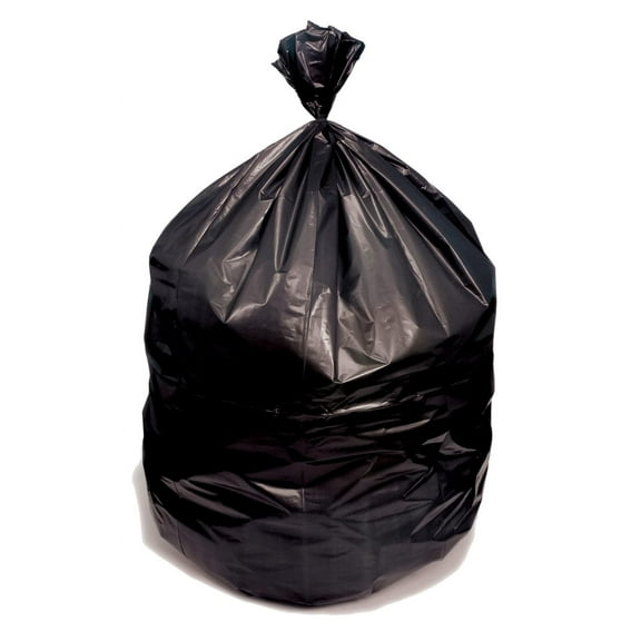 X-Liner by Heritage Bag, Economical Heavy Duty Can Liner 33"x39", Black, 2.0Mil, 100 pack