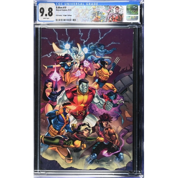 X-MEN #19 CGC Universal Series 9.8 Custom X-Men Gate Label Sajad Shah Variant B Virgin LTD 1000
