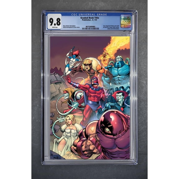 X-MEN #20 CGC Universal Series 9.8 Sajad Shah Variant B Virgin LTD 1000