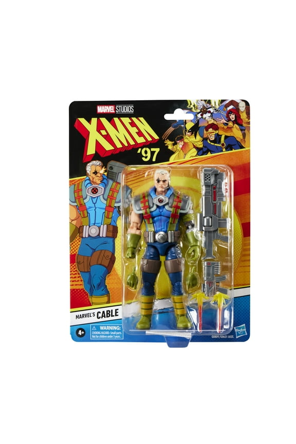 Legends Series Marvel's Cable, X-Men '97 Collectible 6-Inch Action Figure Toy