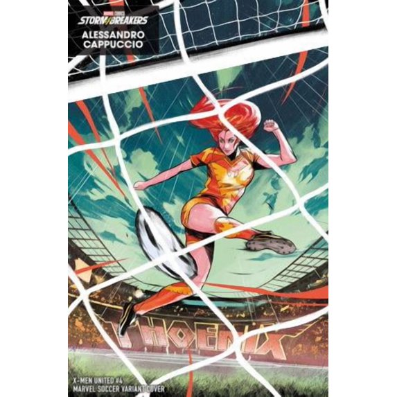 X-MEN UNITED #4 ALESSANDRO CAPPUCCIO MARVEL SOCCER VARIANT Marvel Comic Book 2026