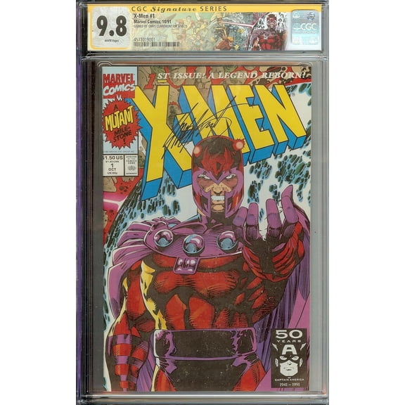 X-Men #1 10/91 CGC 9.8 Signed Claremont