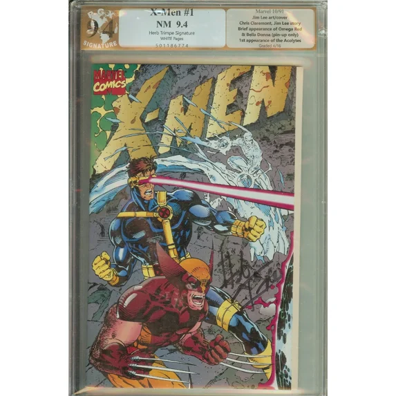 X-Men #1 PGX 9.4 Signed Herb Trimpe