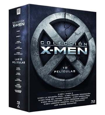 X-Men 10 Movie Collection - 10-Disc BoxSet ( X-Men / X-Men 2 (X2) / X-Men: The Last Stand / X-Men Origins: Wolverine / X-Men: First Class / The Wolverine / X-Men: [ Blu-Ray, Reg.A/B/C Import - Spain ]