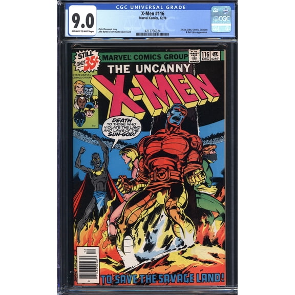 X-Men #116 - CGC 9 Comic Book