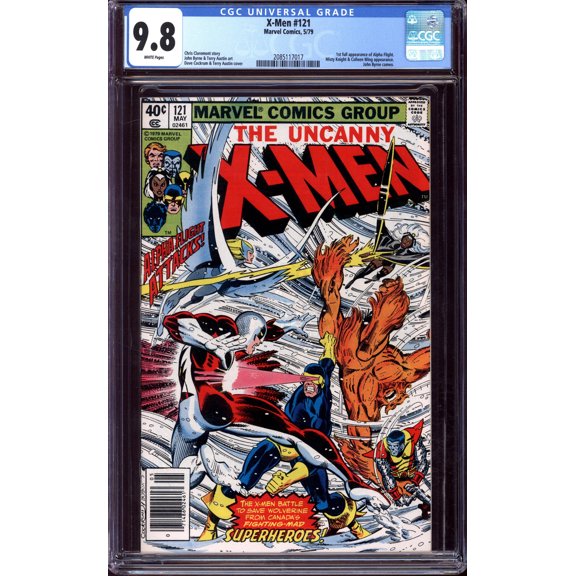 X-Men #121 - CGC 9.8 Comic Book