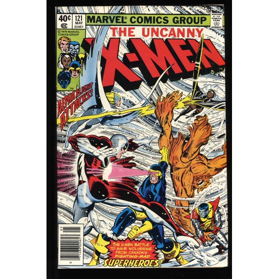 X-Men #121 NM- 9.2 1st Full Appearance Alpha Flight! Misty Knight! Comic Book
