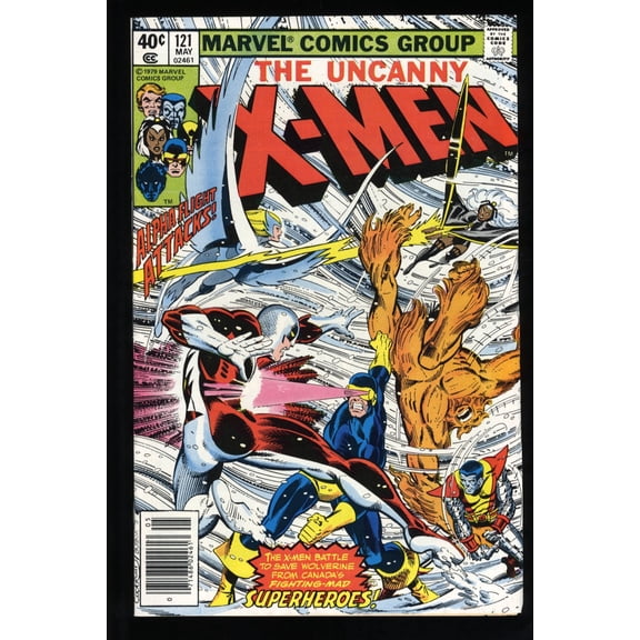 X-Men #121 VF/NM 9.0 1st Full Appearance Alpha Flight! Misty Knight! Comic Book