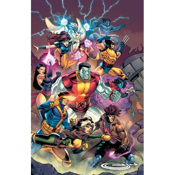 X-Men #19 Sajad Shah SIGNED Variant B Virgin LTD 1000 CONNECTING COVER!