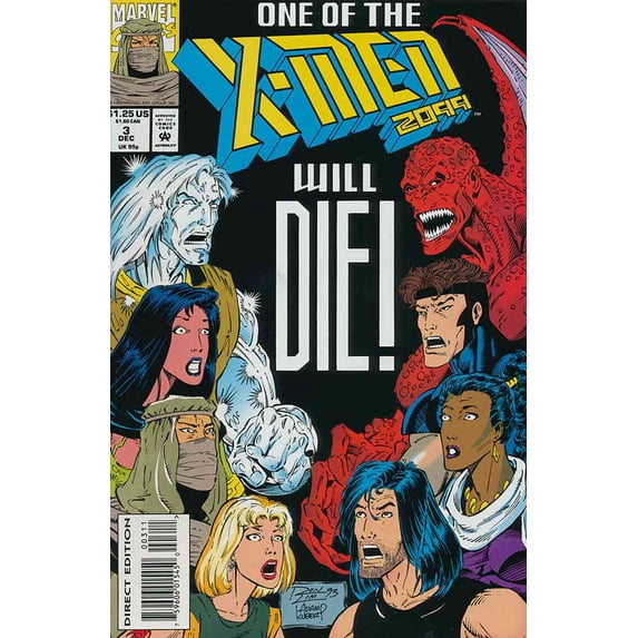 X-Men 2099 #3 VF ; Marvel Comic Book