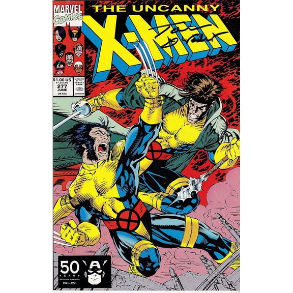 X-Men #277 NM Signed Tom Defalco