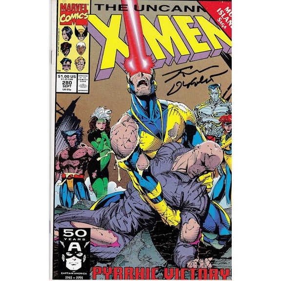 X-Men #280 NM Signed Tom Defalco