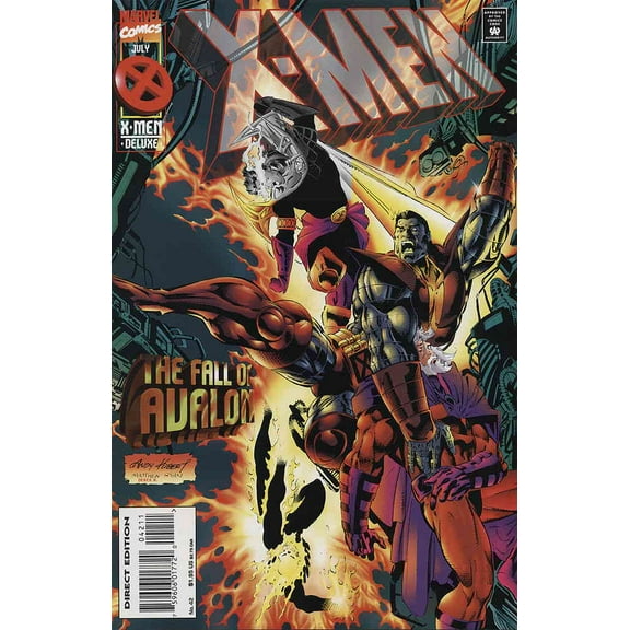 X-Men (2nd Series) #42 VF ; Marvel Comic Book