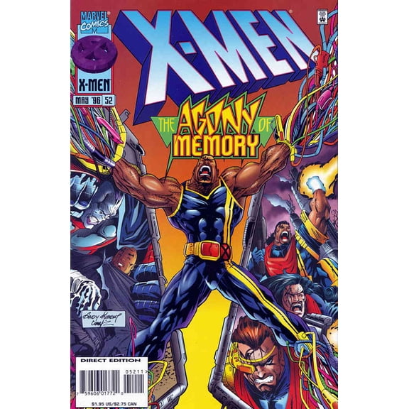 X-Men (2nd Series) #52 VF ; Marvel Comic Book