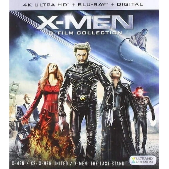 X-Men: 3-Film Collection 4K + Blu-ray + Digital