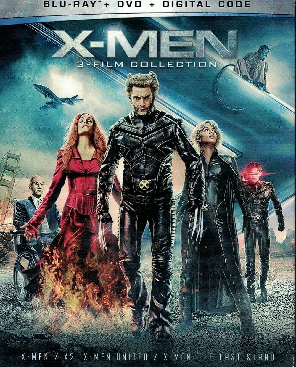 X-Men: 3 Film Collection (Blu-ray + DVD + Digital Code) - Walmart.com