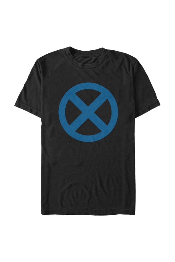 X-Men 868778-medium Bold Classic Logo T-Shirt for Men, Black - Medium