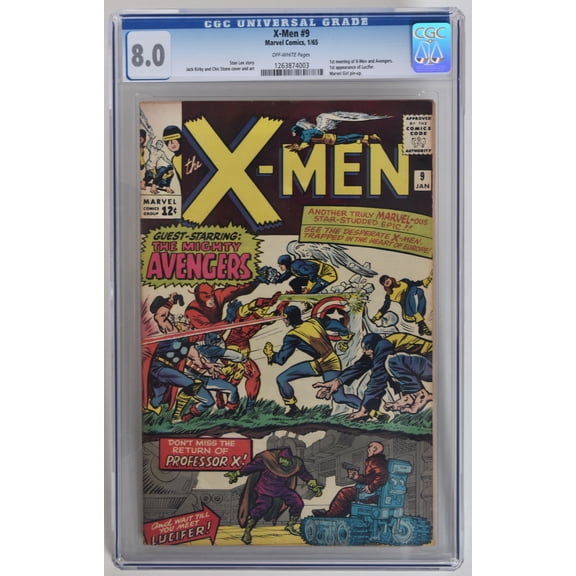 X-Men #9 - CGC 8 Comic Book