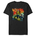 thumbnail image 1 of Mens Marvel: X-Men '97 Distressed Team Splatter T Shirt, 1 of 5