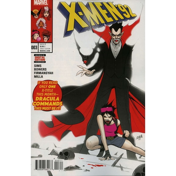 X-Men '92 (2nd Series) #3 VF ; Marvel Comic Book