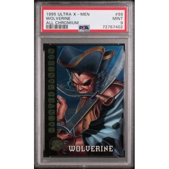 X-Men '95 Ultra Andy Kubert Collectors Edition Base Set Costume Chase #99 PSA 9