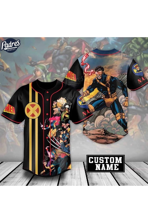 X-Men 97 Cyclops Baseball Jersey Shirt