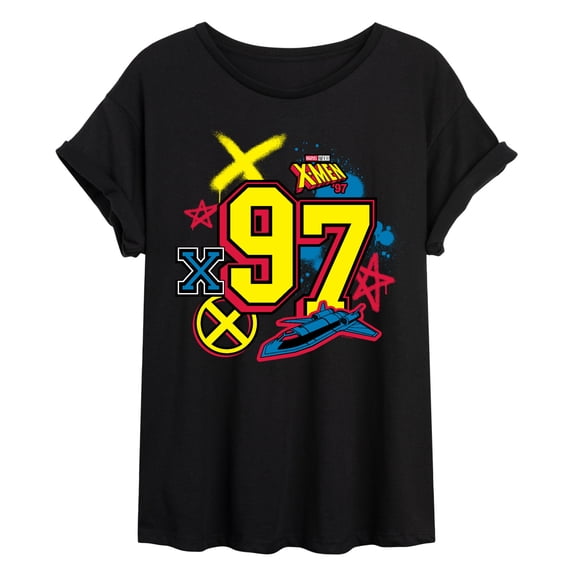 X-Men - 97 Streetwear - Juniors Oversized Graphic T-Shirt