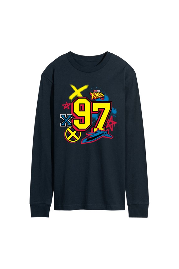 - 97 Streetwear - Men's Long Sleeve Graphic T-Shirt