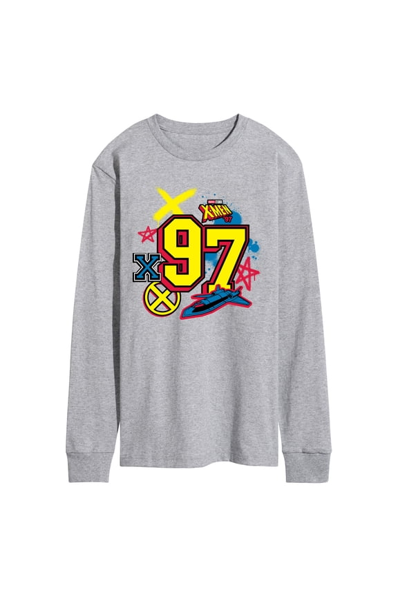 - 97 Streetwear - Men's Long Sleeve Graphic T-Shirt