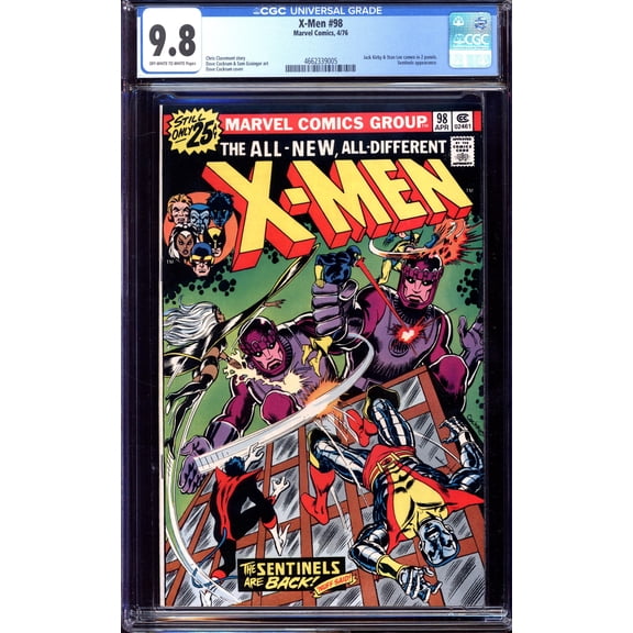 X-Men #98 - CGC 9.8 Comic Book