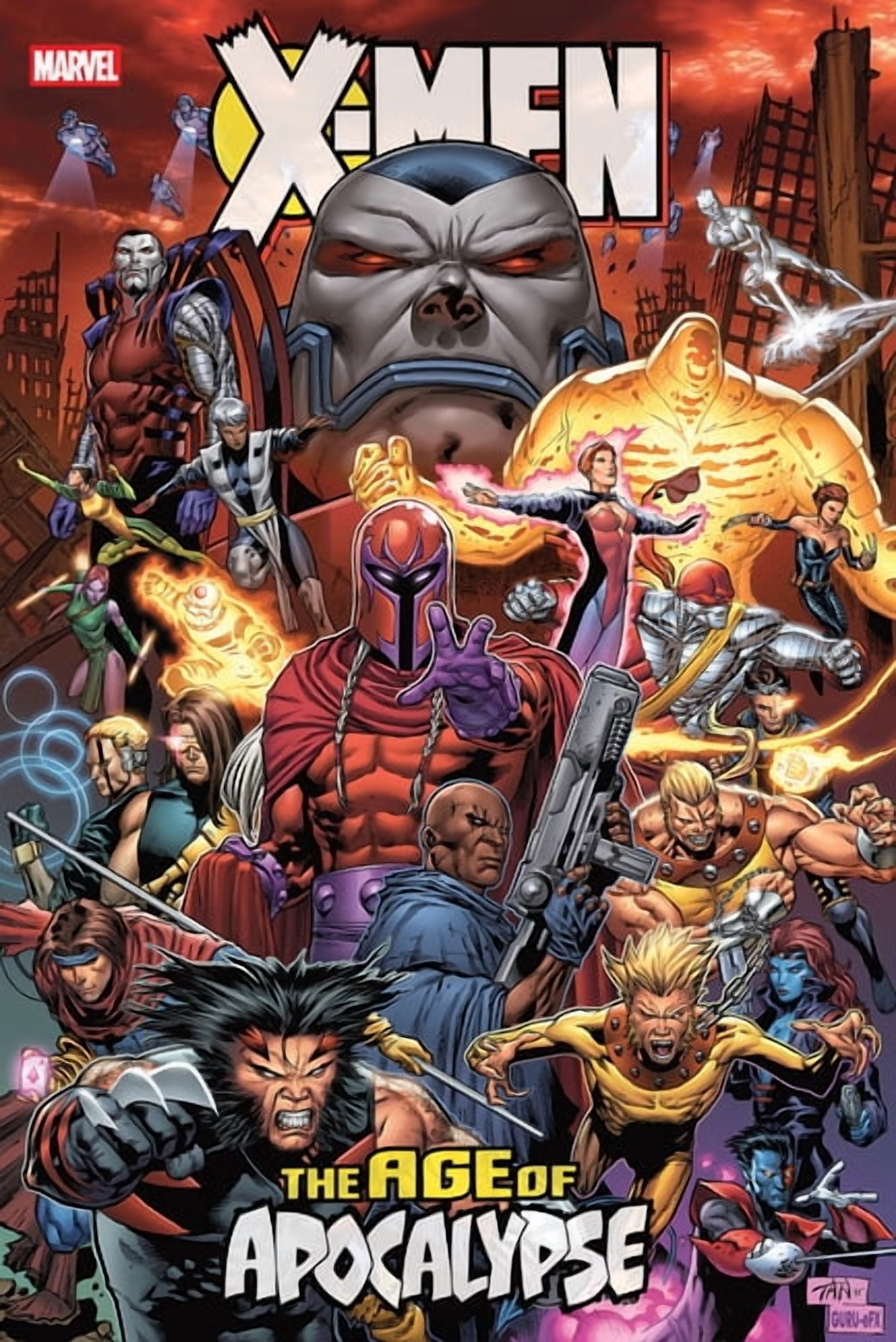 X-Men: Age of Apocalypse Omnibus Billy Tan Cover [New Printing 3], (Hardcover)