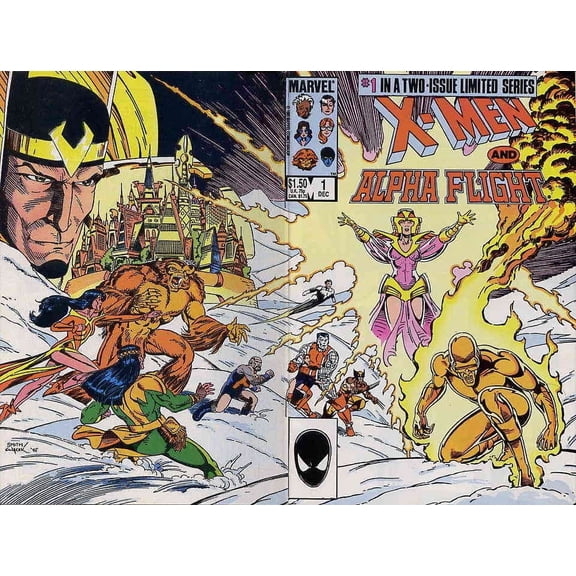 X-Men/Alpha Flight #1 VF ; Marvel Comic Book