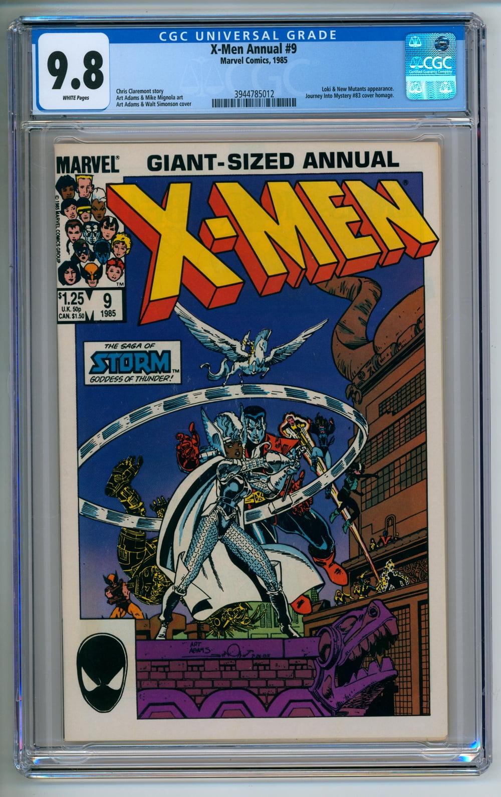 X-Men Annual #9 - CGC 9.8 Comic Book