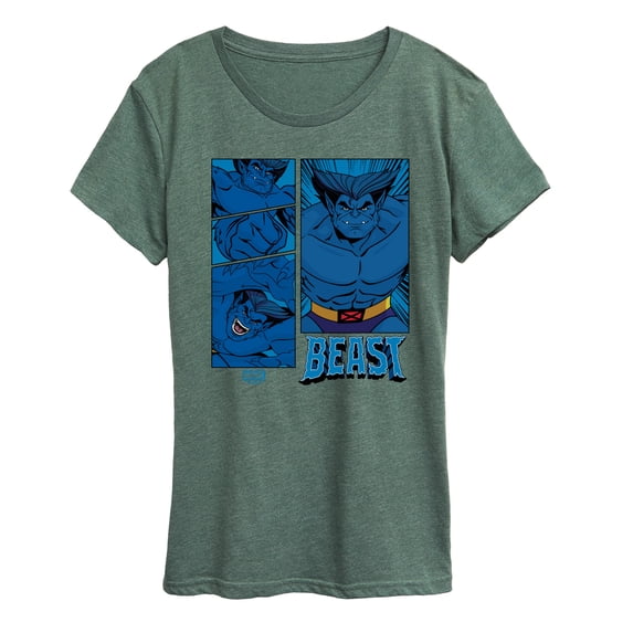X-Men - Beast Grid - Women's Short Sleeve Graphic T-Shirt