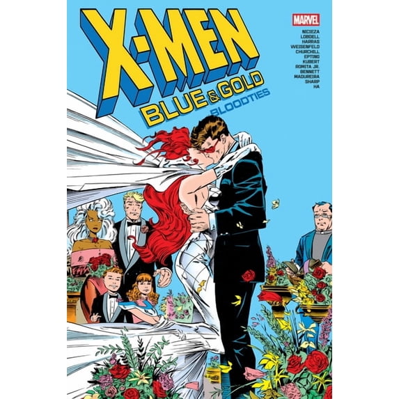 X-Men: Blue & Gold - Bloodties Omnibus Andy Kubert Cover, (Hardcover)