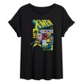 thumbnail image 1 of X-Men - Character Squares Women's Relaxed Fit T-Shirt, 1 of 4