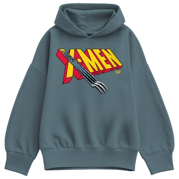 X-Men - Claw Rip Oversized Fleece Hoodie Sweatshirt