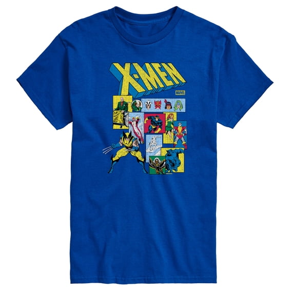 X-Men - Comic Panels - Men's Short Sleeve Graphic T-Shirt