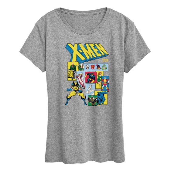 X-Men - Comic Panels Short Sleeve Graphic T-Shirt