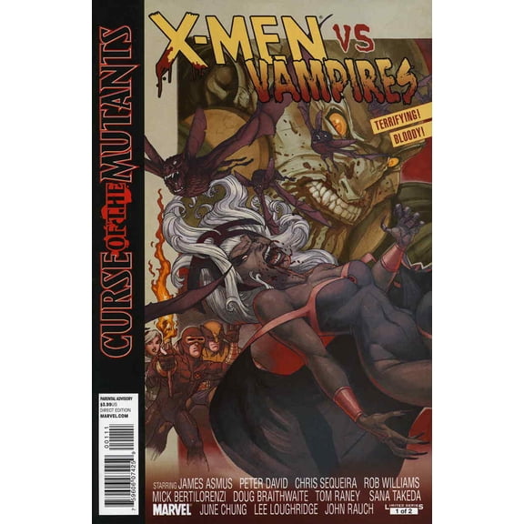 X-Men: Curse of the Mutants - X-Men Vs. Vampires #1 VF ; Marvel Comic Book