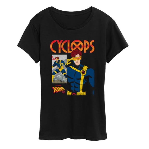 X-Men - Cyclops Comic Cover - Women's Short Sleeve Graphic T-Shirt