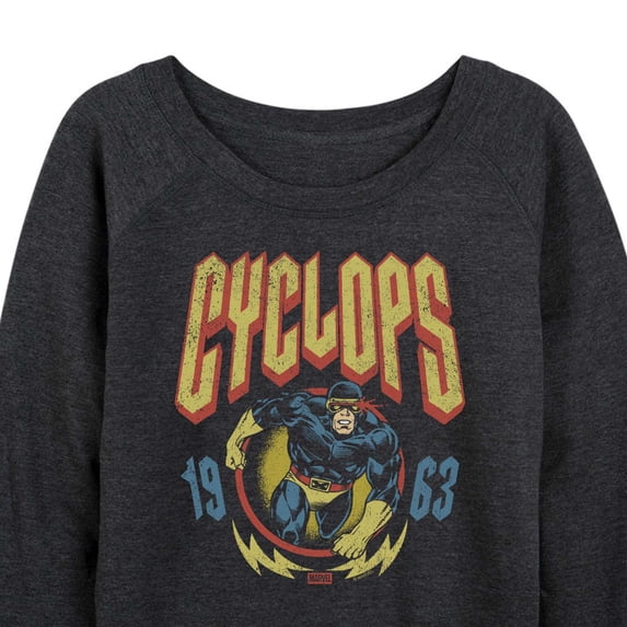 X-Men - Cyclops Metal - Women's French Terry Long Sleeve Pullover