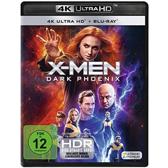 X-Men - Dark Phoenix (4K Ultra HD) (+ Blu-ray 2D) [2019]
