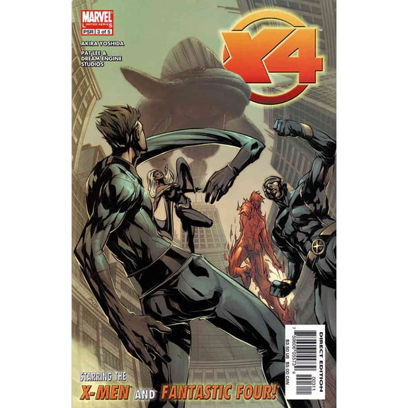 X-Men/Fantastic Four #3 VF ; Marvel Comic Book