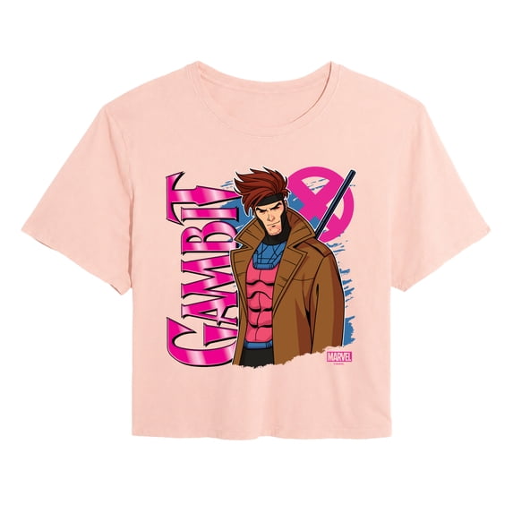 X-Men - Gabmit With Logo Cropped Graphic T-Shirt