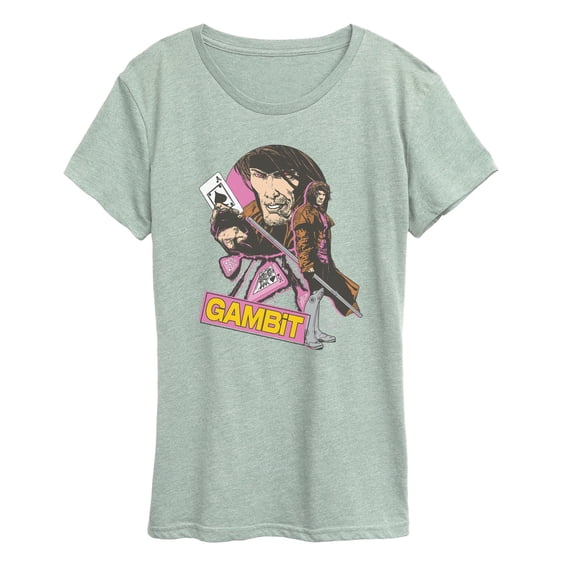 X-Men - Gambit Ragin Cajun - Women's Short Sleeve Graphic T-Shirt