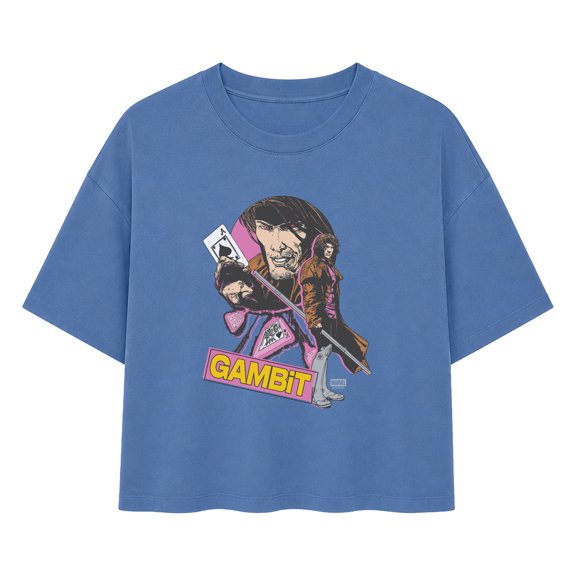 X-Men - Gambit Ragin Cajun Women's Boxy T-Shirt