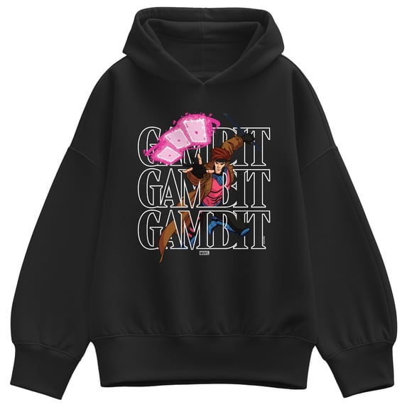 X-Men - Gambit Stack Oversized Fleece Hoodie Sweatshirt