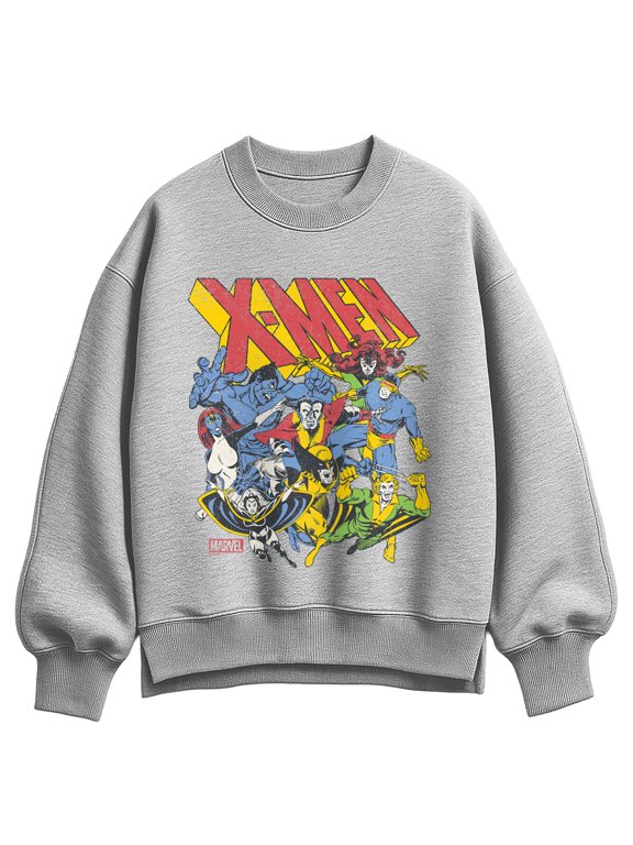 - Group Logo Women's Oversized Fleece Crew Sweatshirt